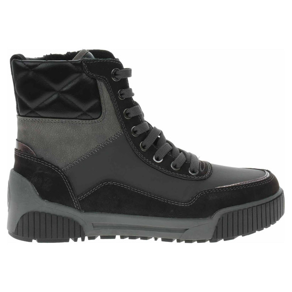 detail Dámska členkové topánky s.Oliver 5-25239-29 black comb.