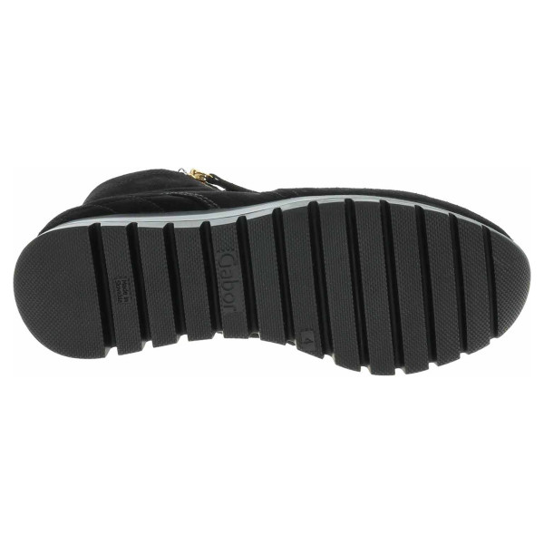 detail Dámska členkové topánky Gabor 36.455.47 schwarz