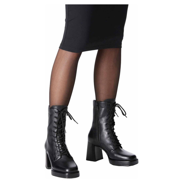 detail Dámska členkové topánky Tamaris 1-25111-41 black