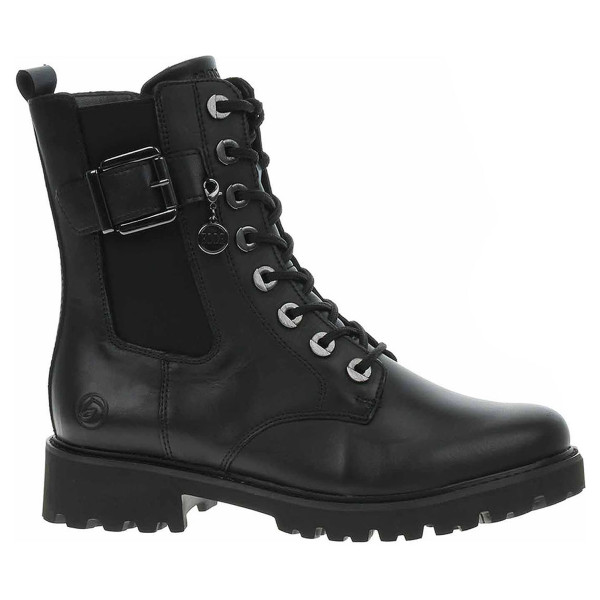 detail Dámska členkové topánky Remonte D8668-00 schwarz