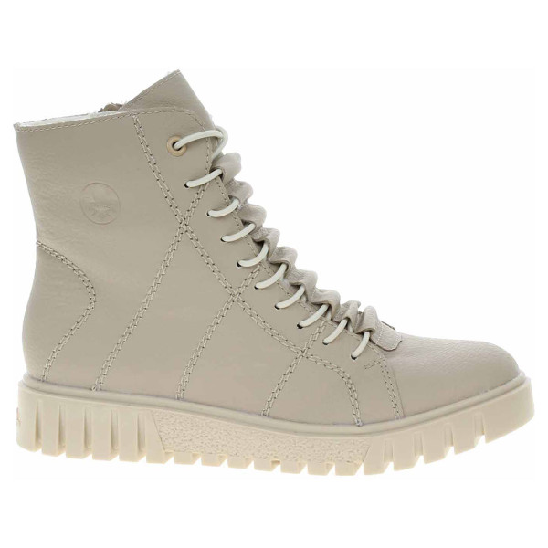 detail Dámska členkové topánky Rieker Y3420-61 beige