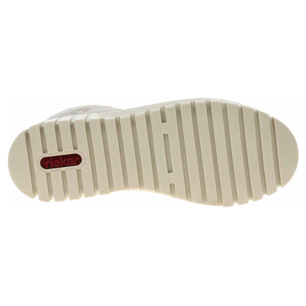 detail Dámska členkové topánky Rieker Y3420-61 beige