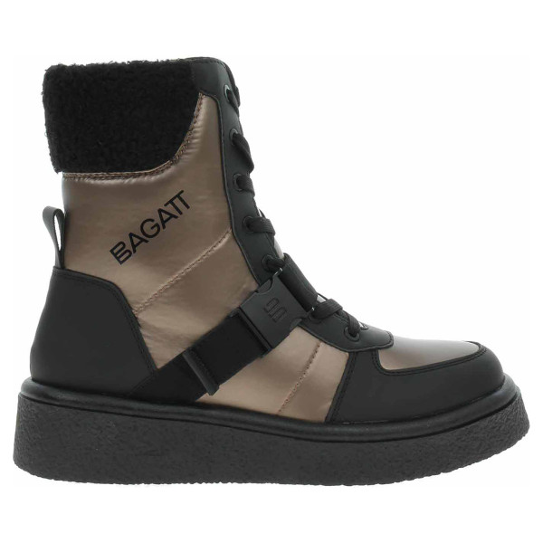 detail Dámska členkové topánky Bagatt D31-AGM51-5969 black-taupe