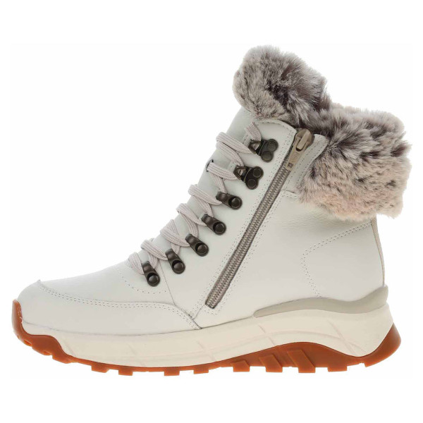 detail Dámska členkové topánky Rieker W0063-80 weiss