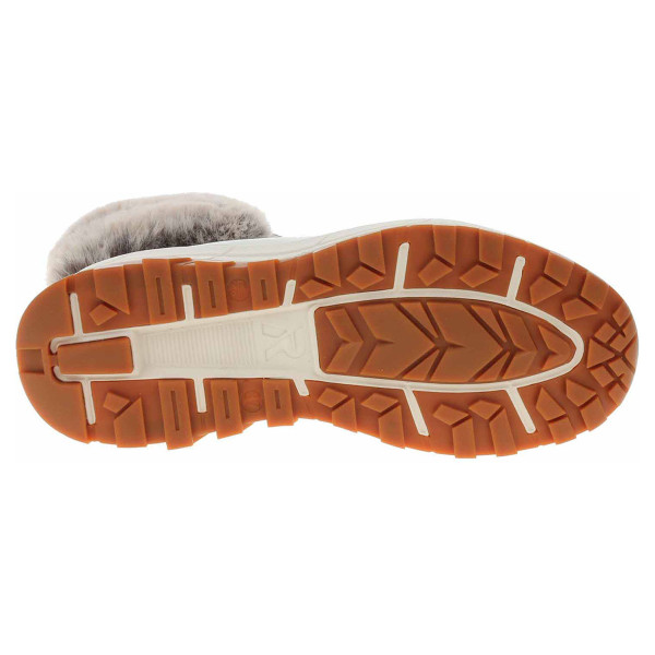 detail Dámska členkové topánky Rieker W0063-80 weiss