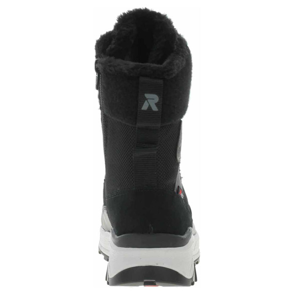 detail Dámska členkové topánky Rieker W0066-00 schwarz kombi