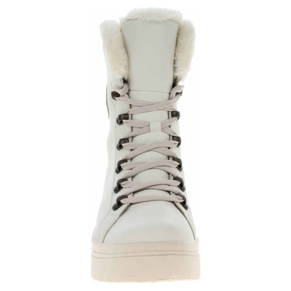 detail Dámska členkové topánky Rieker W0372-80 weiss