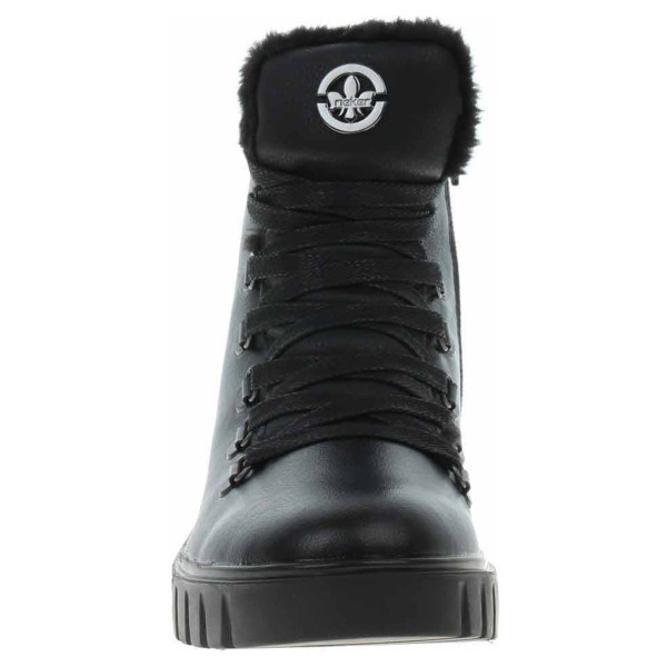 detail Dámska členkové topánky Rieker Y3432-00 schwarz