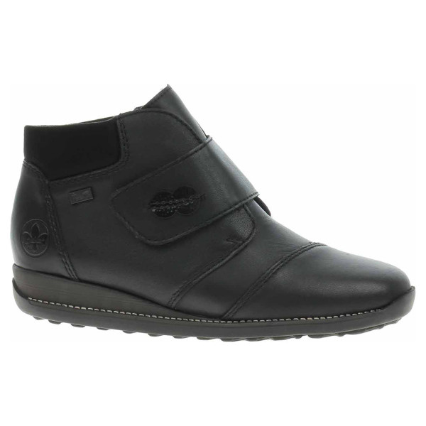 detail Dámska členkové topánky Rieker 44255-00 schwarz
