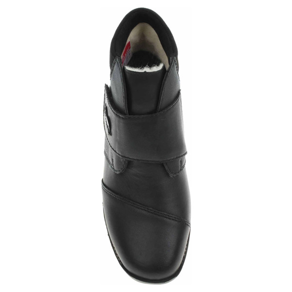 detail Dámska členkové topánky Rieker 44255-00 schwarz