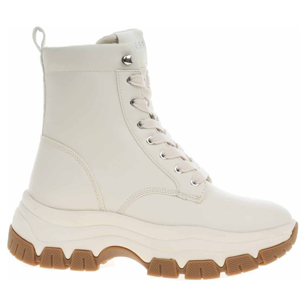 detail Dámska členkové topánky Guess FL8BINELE12-CREAM