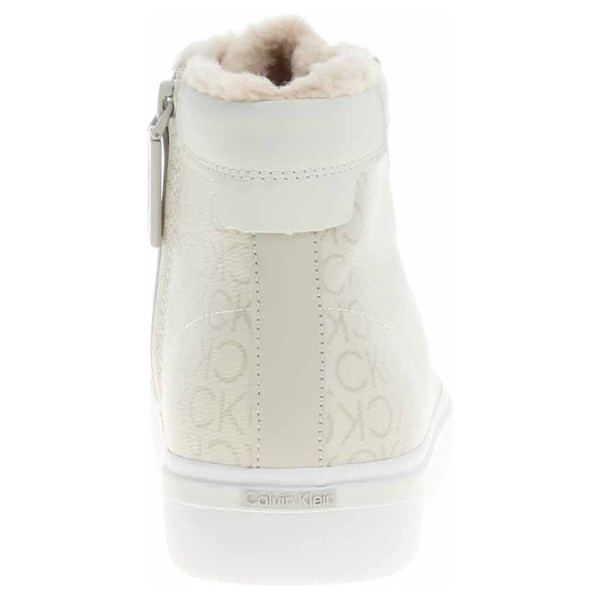 detail Dámska členkové topánky Calvin Klein HW0HW01675 0LD Dk Ecru Mono