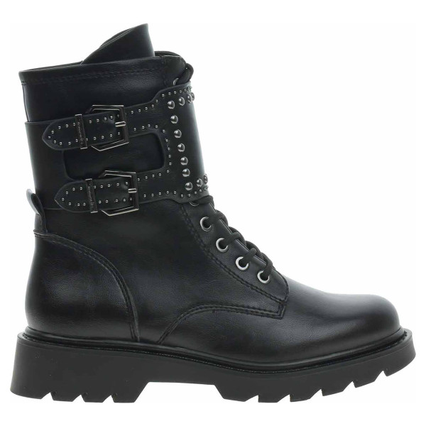 detail Dámska členkové topánky Tamaris 1-25238-43 black