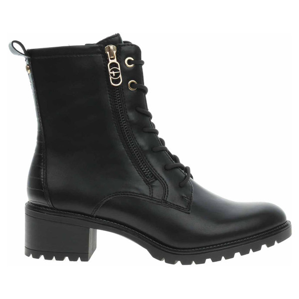 detail Dámska členkové topánky Tamaris 1-25241-43 black