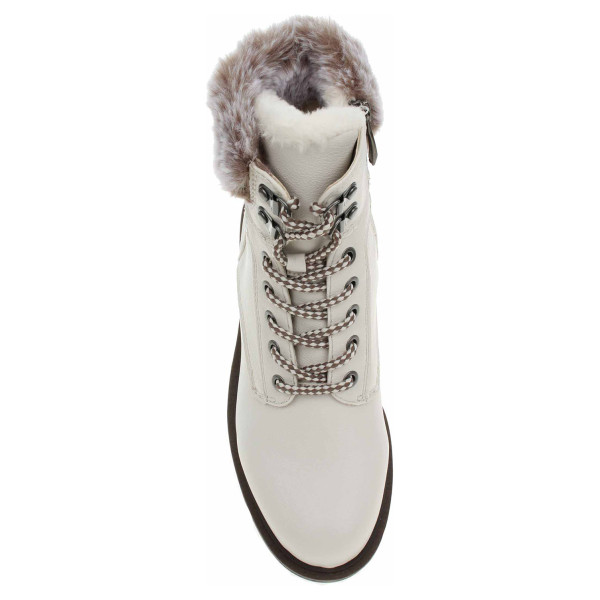 detail Dámska členkové topánky Tamaris 1-26266-43 offwhite