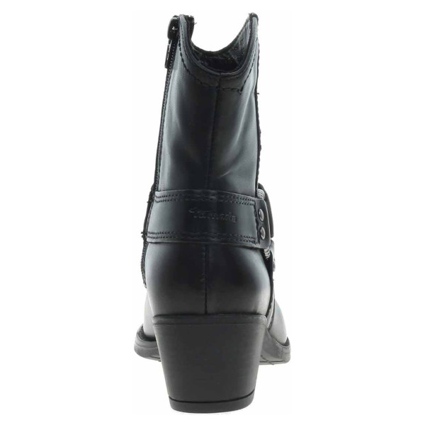 detail Dámske poločižmy Tamaris 1-25705-43 black leather