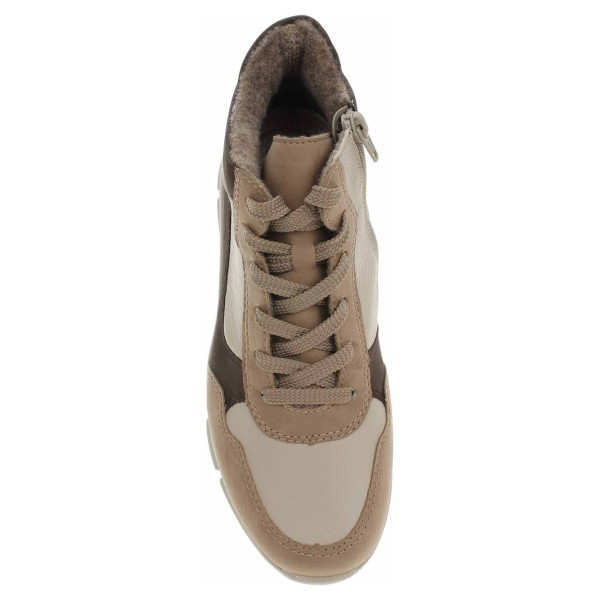 detail Dámska členkové topánky Rieker 48002-60 beige