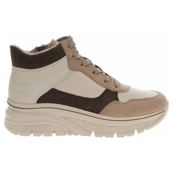detail Dámska členkové topánky Rieker 48002-60 beige