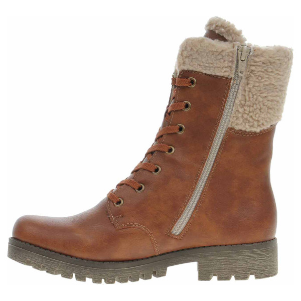 detail Dámska členkové topánky Rieker 78522-24 braun