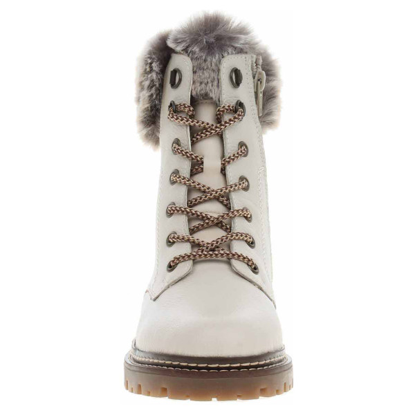 detail Dámska členkové topánky Remonte D0B74-80 weiss kombi