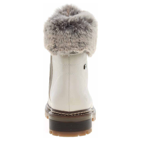 detail Dámska členkové topánky Remonte D0B74-80 weiss kombi