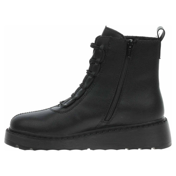 detail Dámska členkové topánky Rieker 70450-00 schwarz