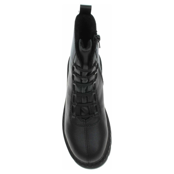 detail Dámska členkové topánky Rieker 70450-00 schwarz