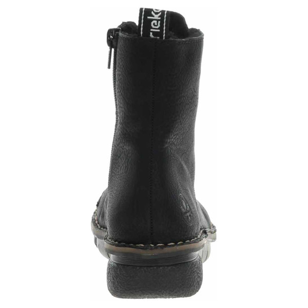 detail Dámska členkové topánky Rieker 73310-00 schwarz