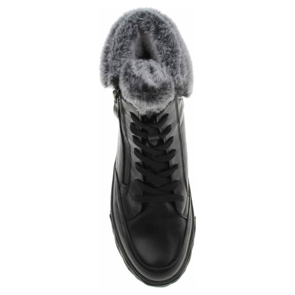 detail Dámska členkové topánky Caprice 9-26202-43 black nappa