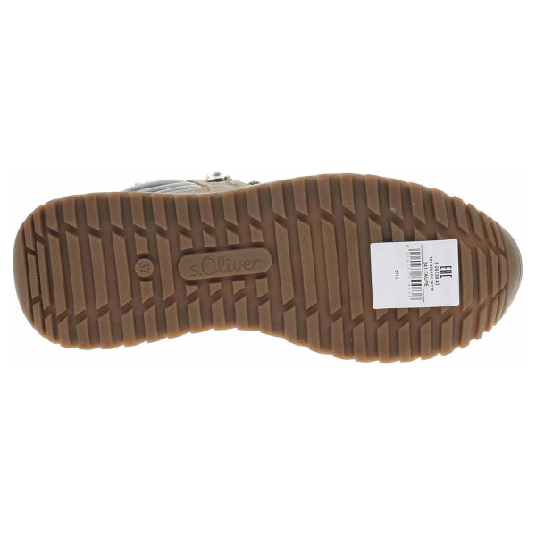 detail Dámska členkové topánky s.Oliver 5-26238-43 taupe