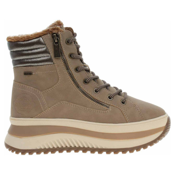 detail Dámska členkové topánky s.Oliver 5-26238-43 taupe