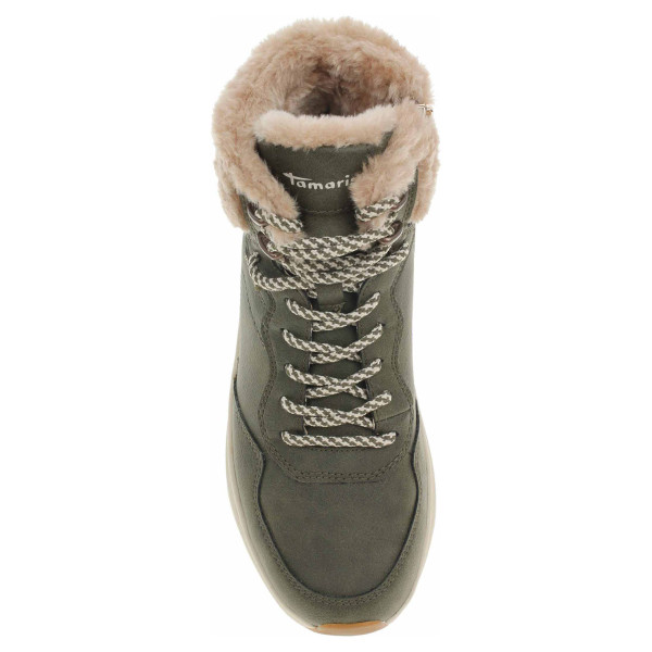 detail Dámska členkové topánky Tamaris 1-26278-45 olive