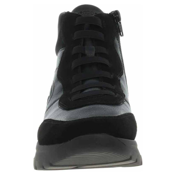 detail Dámska členkové topánky Remonte D2V70-03 schwarz kombi