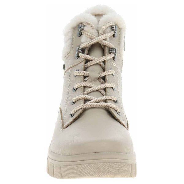 detail Dámska členkové topánky Remonte D0E71-60 beige kombi