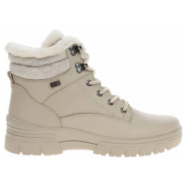 detail Dámska členkové topánky Remonte D0E71-60 beige kombi