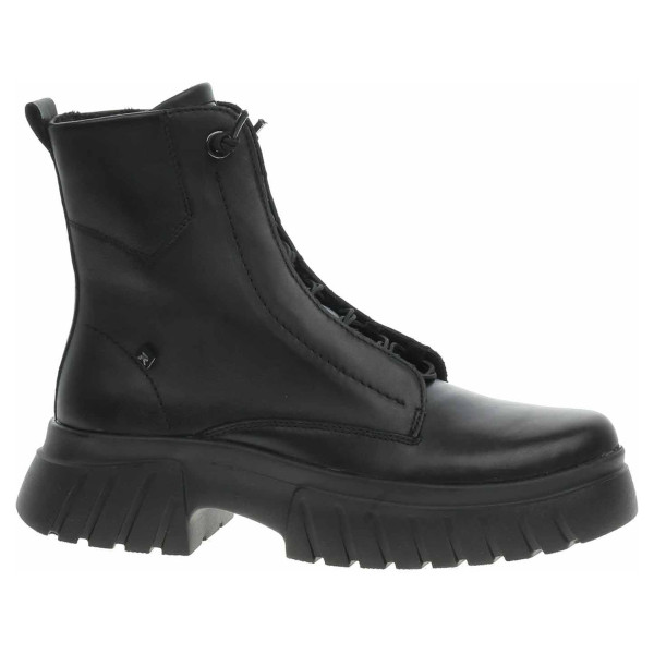 detail Dámska členkové topánky Rieker W1879-00 schwarz