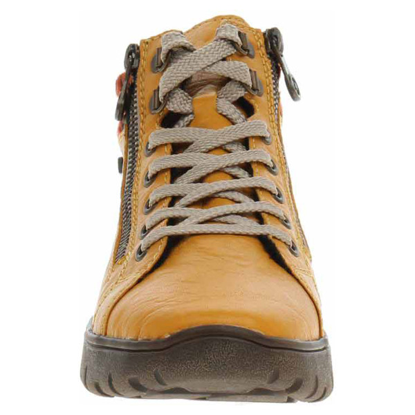 detail Dámska členkové topánky Rieker N1305-68 gelb