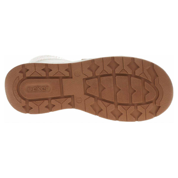 detail Dámska členkové topánky Rieker 44555-60 beige