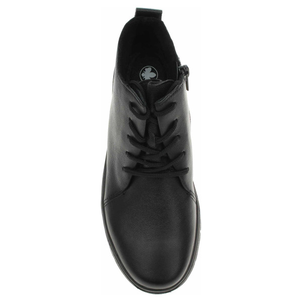 detail Dámska členkové topánky Rieker N1331-00 schwarz