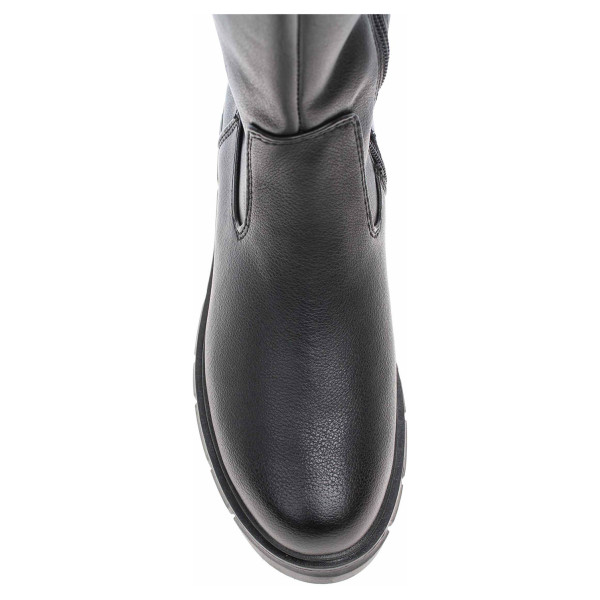 detail Dámske čižmy Marco Tozzi 2-25619-37 black