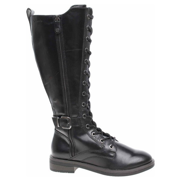 detail Dámske čižmy Tamaris 1-25510-27 black
