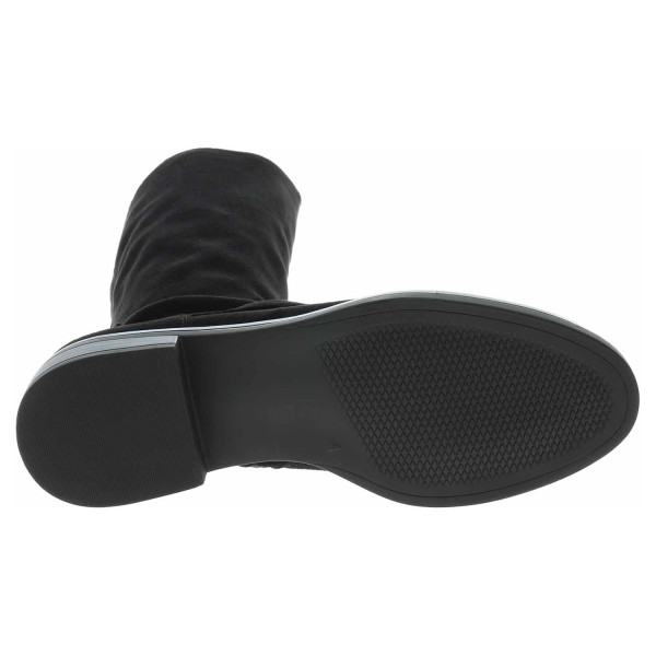 detail Dámske čižmy Caprice 9-25500-29 black stretch