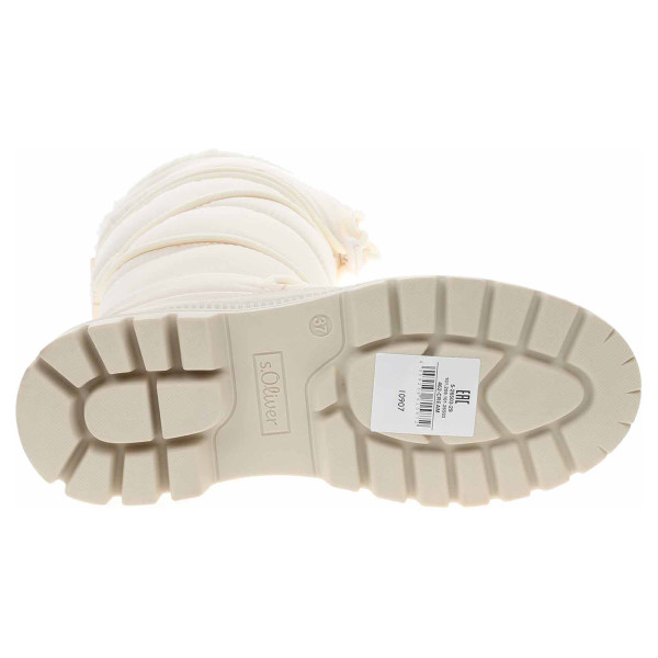 detail Dámske snehule s.Oliver 5-26503-29 cream