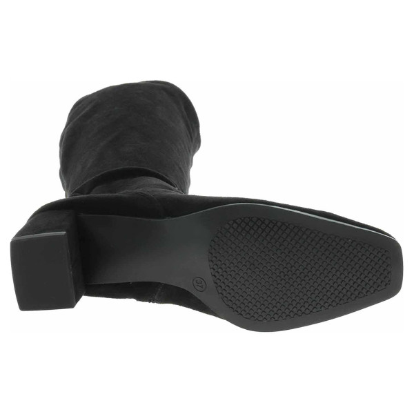 detail Dámske čižmy Caprice 9-25547-41 black stretch