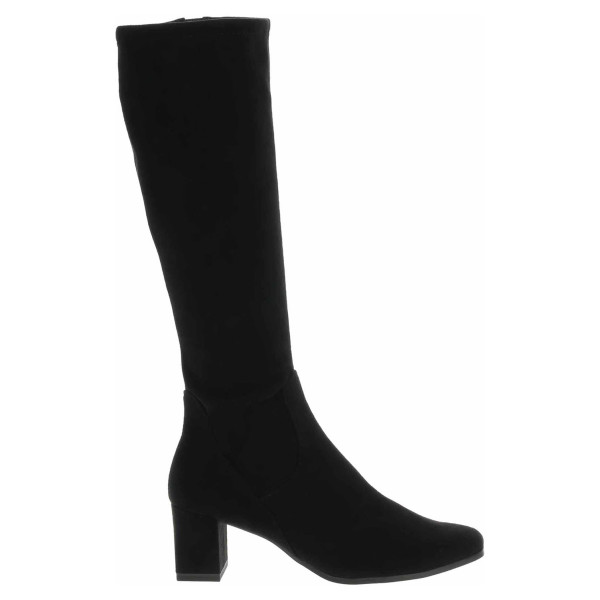 detail Dámske čižmy Caprice 9-25547-41 black stretch