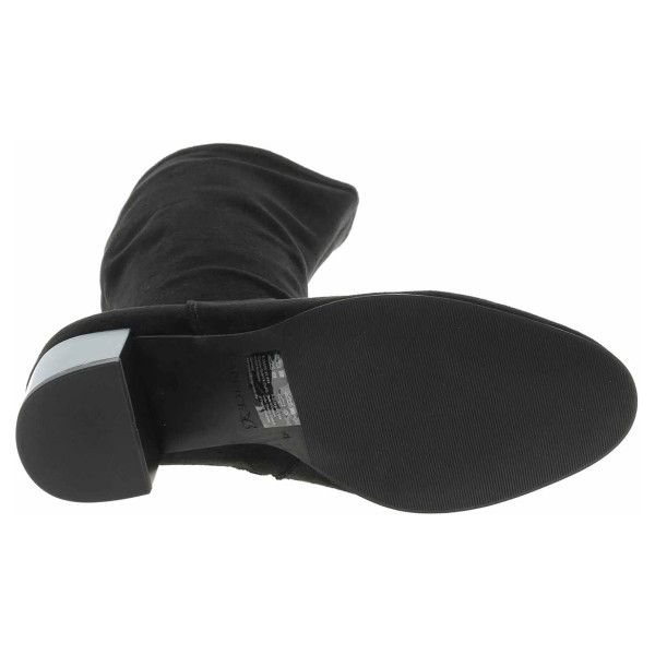 detail Dámske čižmy Caprice 9-25503-45 black stretch
