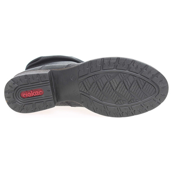 detail Dámske poločižmy Rieker Z9583-00 schwarz