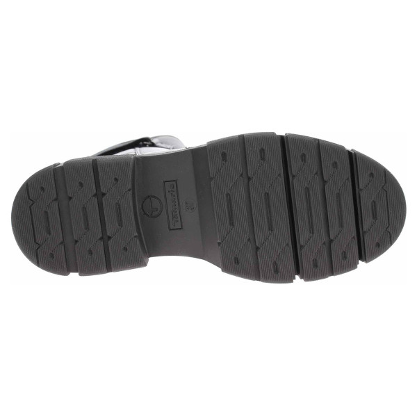 detail Dámske poločižmy Tamaris 1-25460-37 black leather