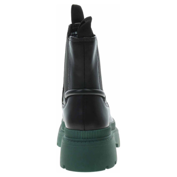 detail Dámske poločižmy Tamaris 1-25405-29 black-dk.green