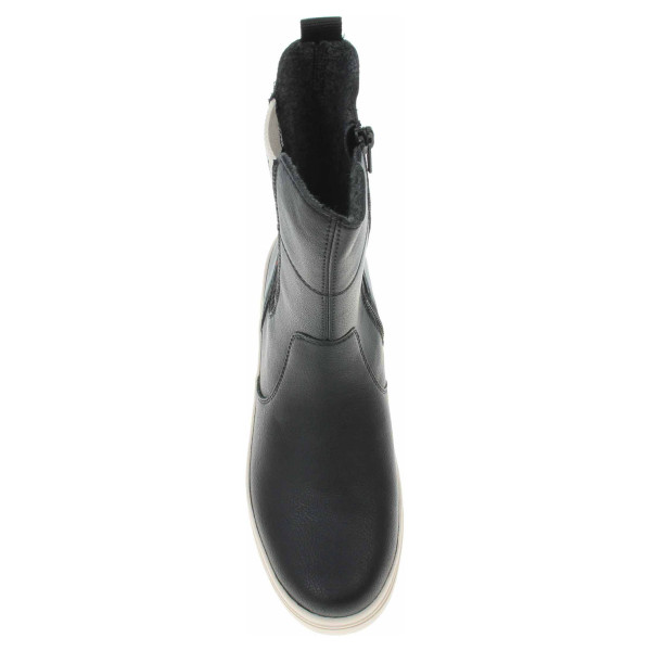 detail Dámske poločižmy Rieker W0380-00 schwarz